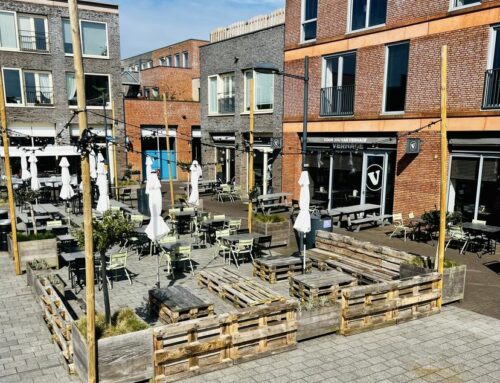 Opening terras